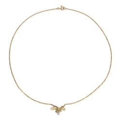 Collier Pendentif en or jaune et diamant