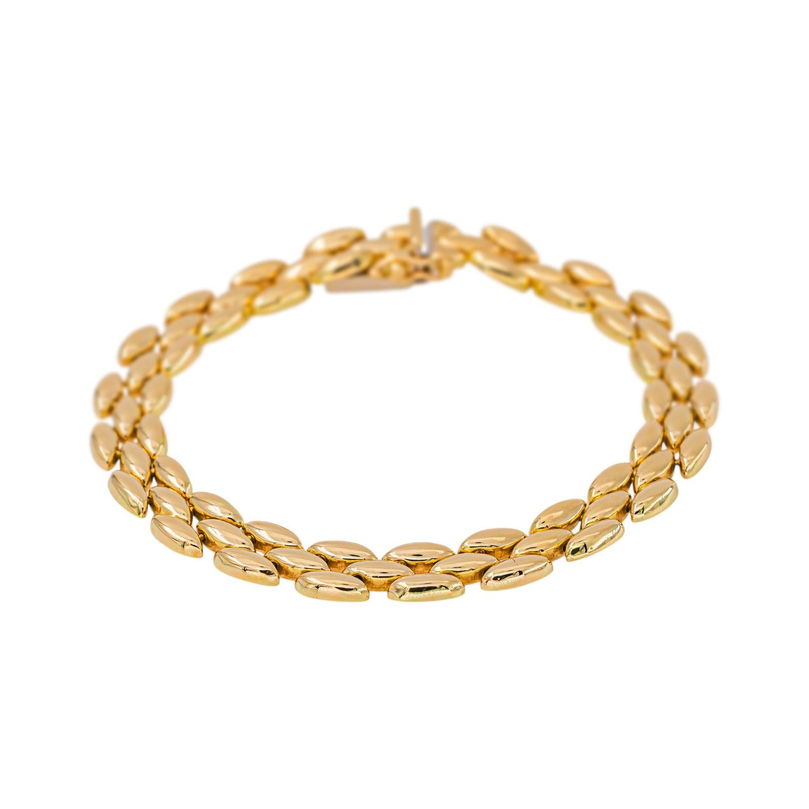 Bracelet Maille en or jaune