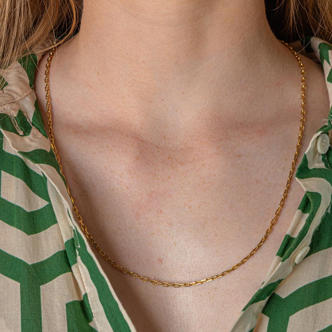 Collier Maille Forçat Or jaune