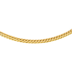 Collier Maille gourmette Or jaune