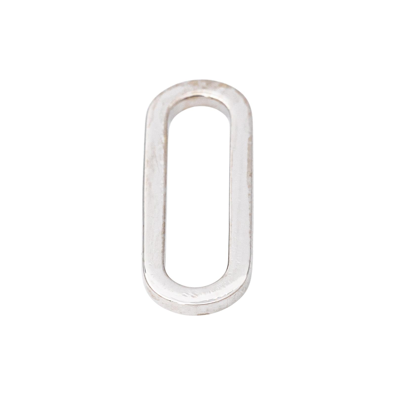 Dinh Van Bracelet Cordon Maillon Or blanc