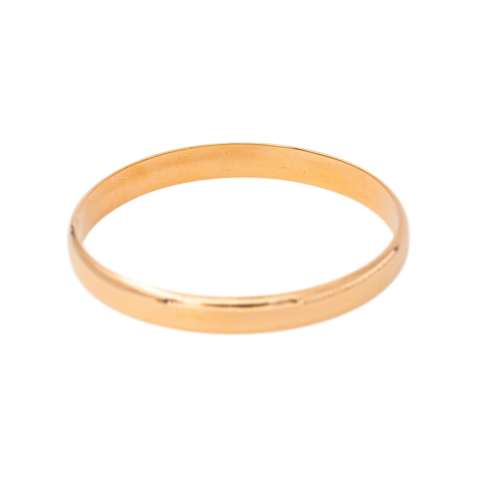 Bracelet Jonc Or jaune