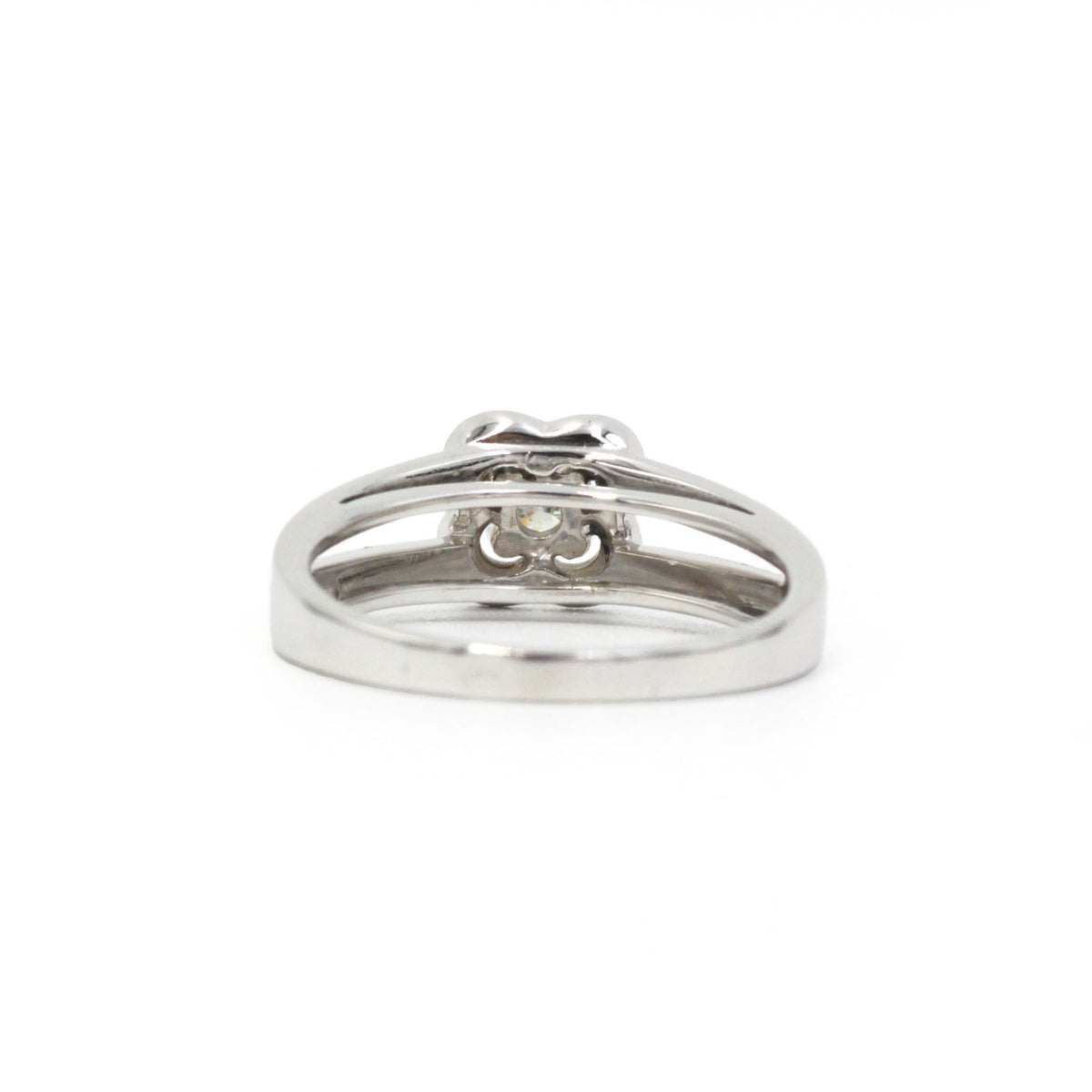 Bague Solitaire MAUBOUSSIN Chance of Love n°2 en or blanc et diamants