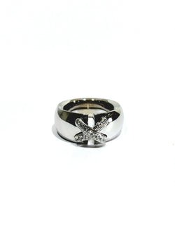 Bague CHAUMET en or blanc et diamants