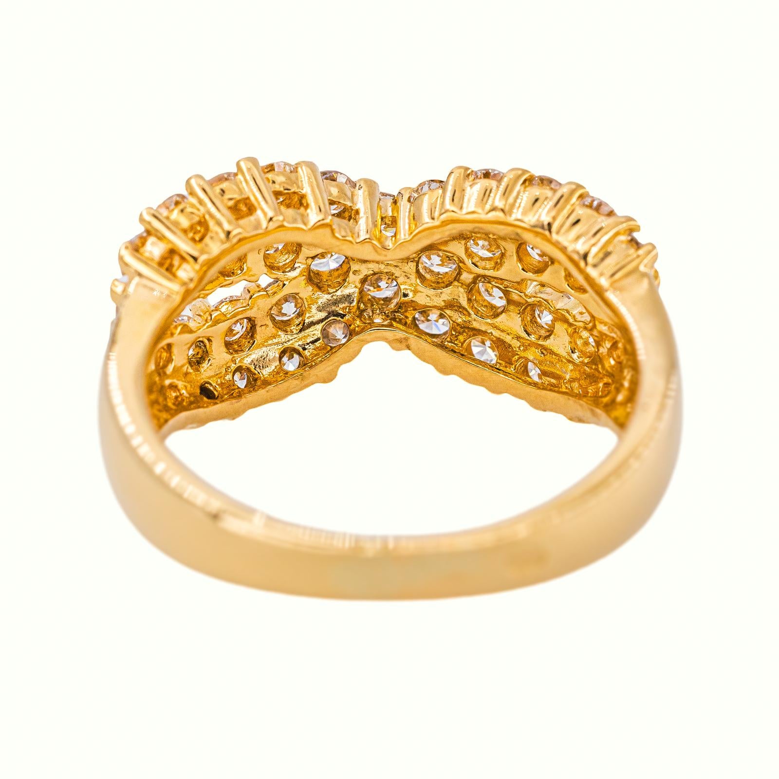 Bague Or jaune Diamant