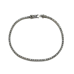 Bracelet Ligne en or blanc et diamants