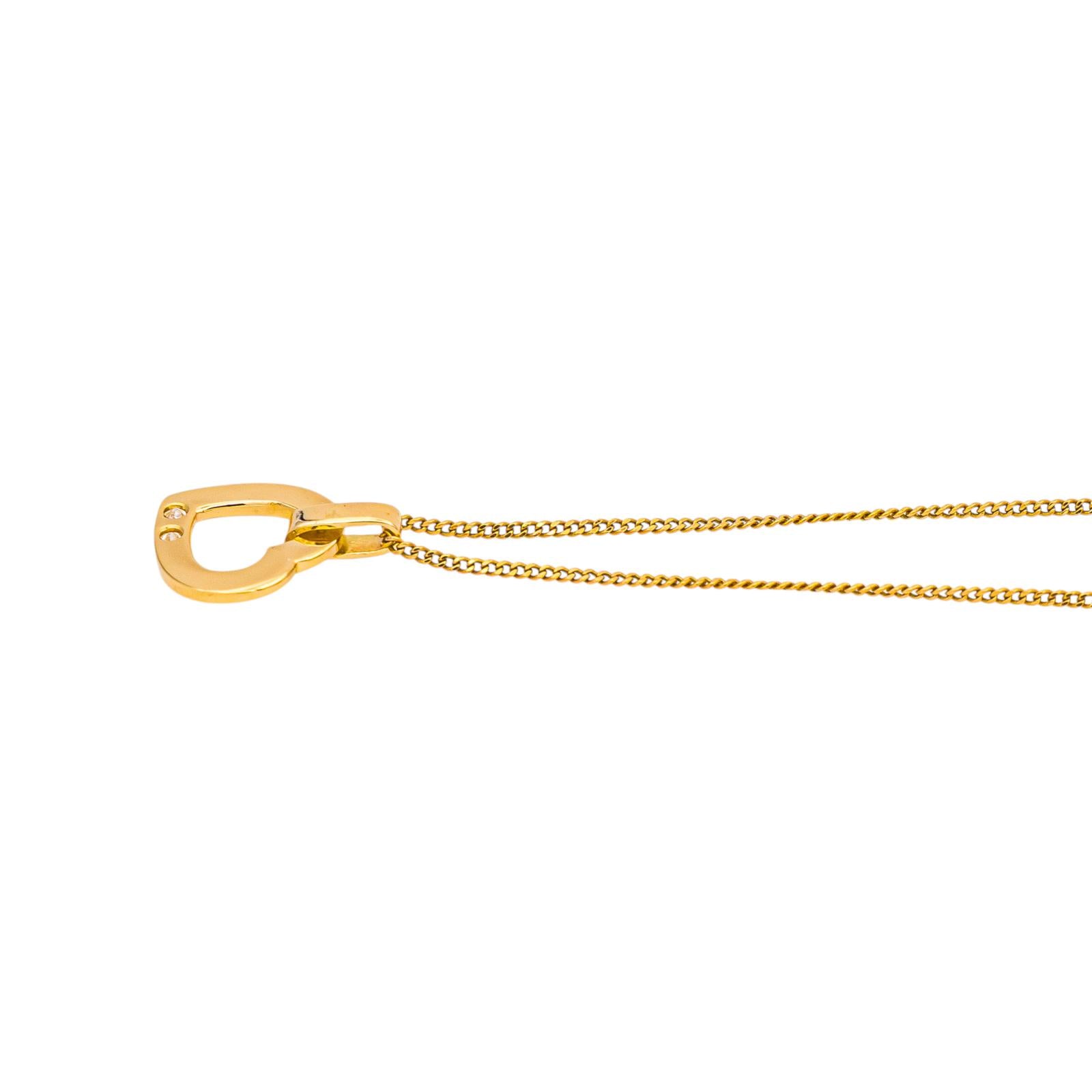 Collier Or jaune Diamant
