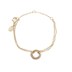 Bracelet CARTIER "Trinity" en or jaune