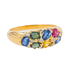Bague Cocktail Or jaune Saohir jaune