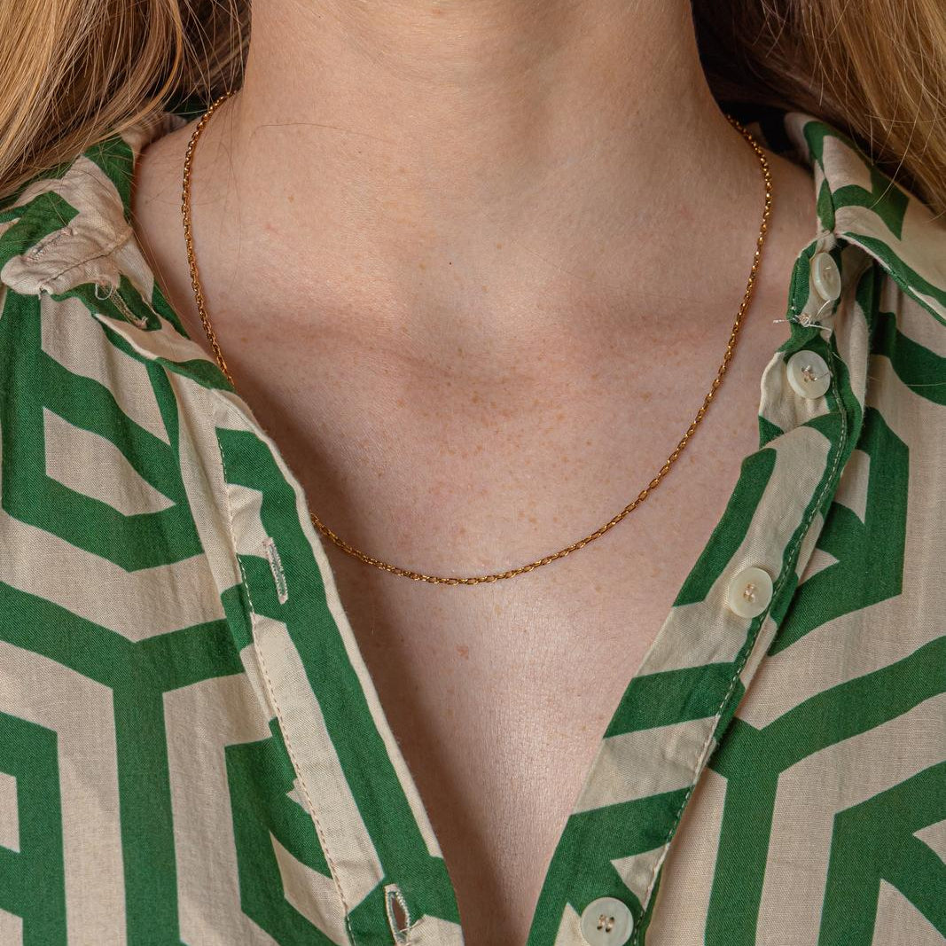 Collier Chaîne en or rose