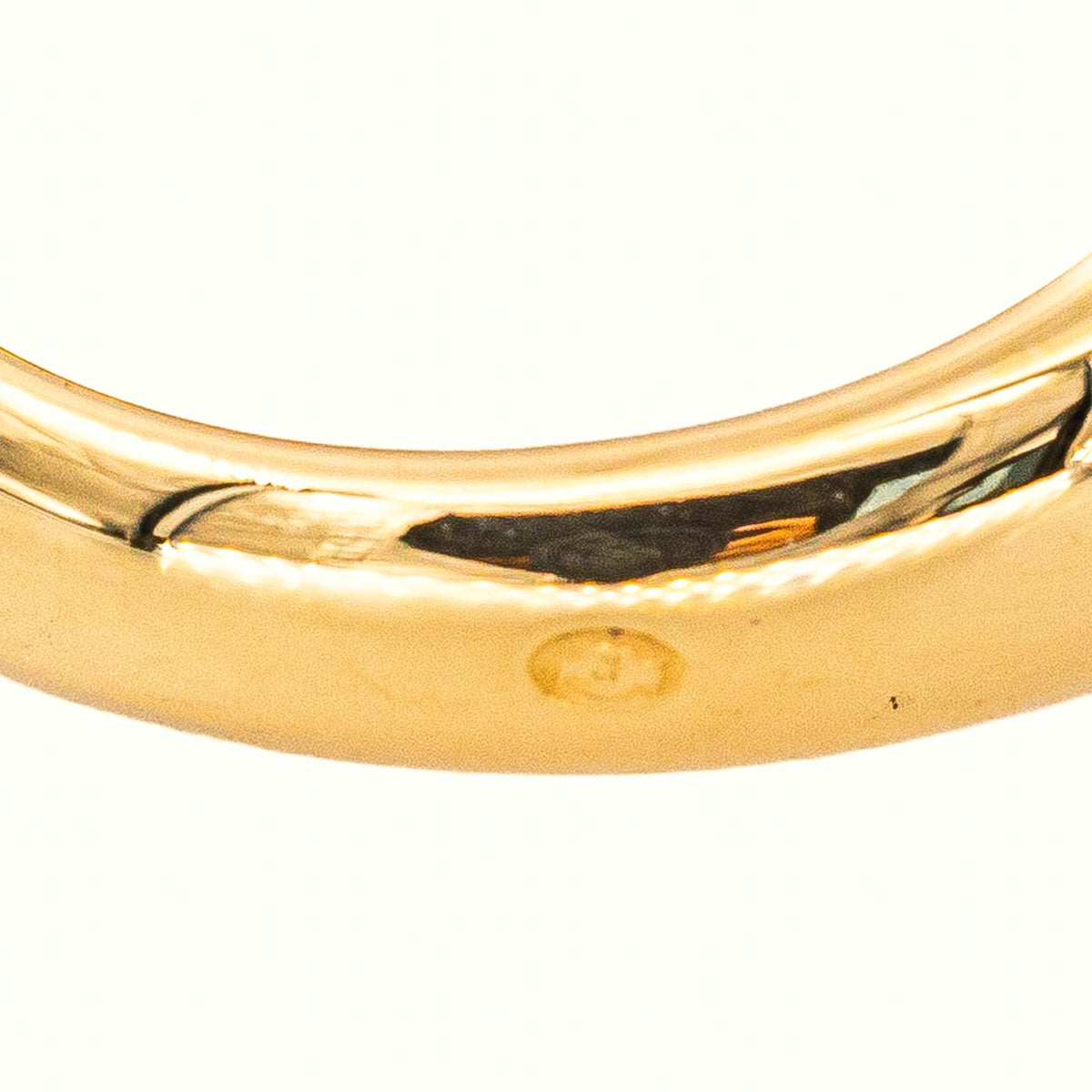 Bague  Jonc  Or jaune  Diamant