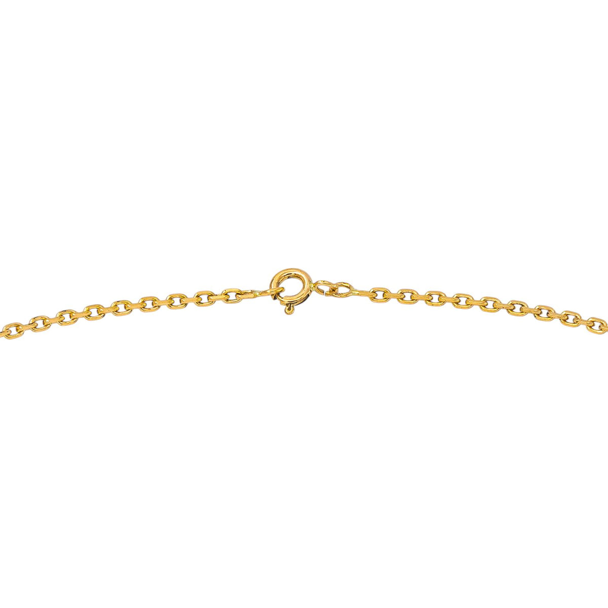 Collier maille Forçat Or jaune