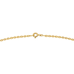 Collier maille Forçat Or jaune