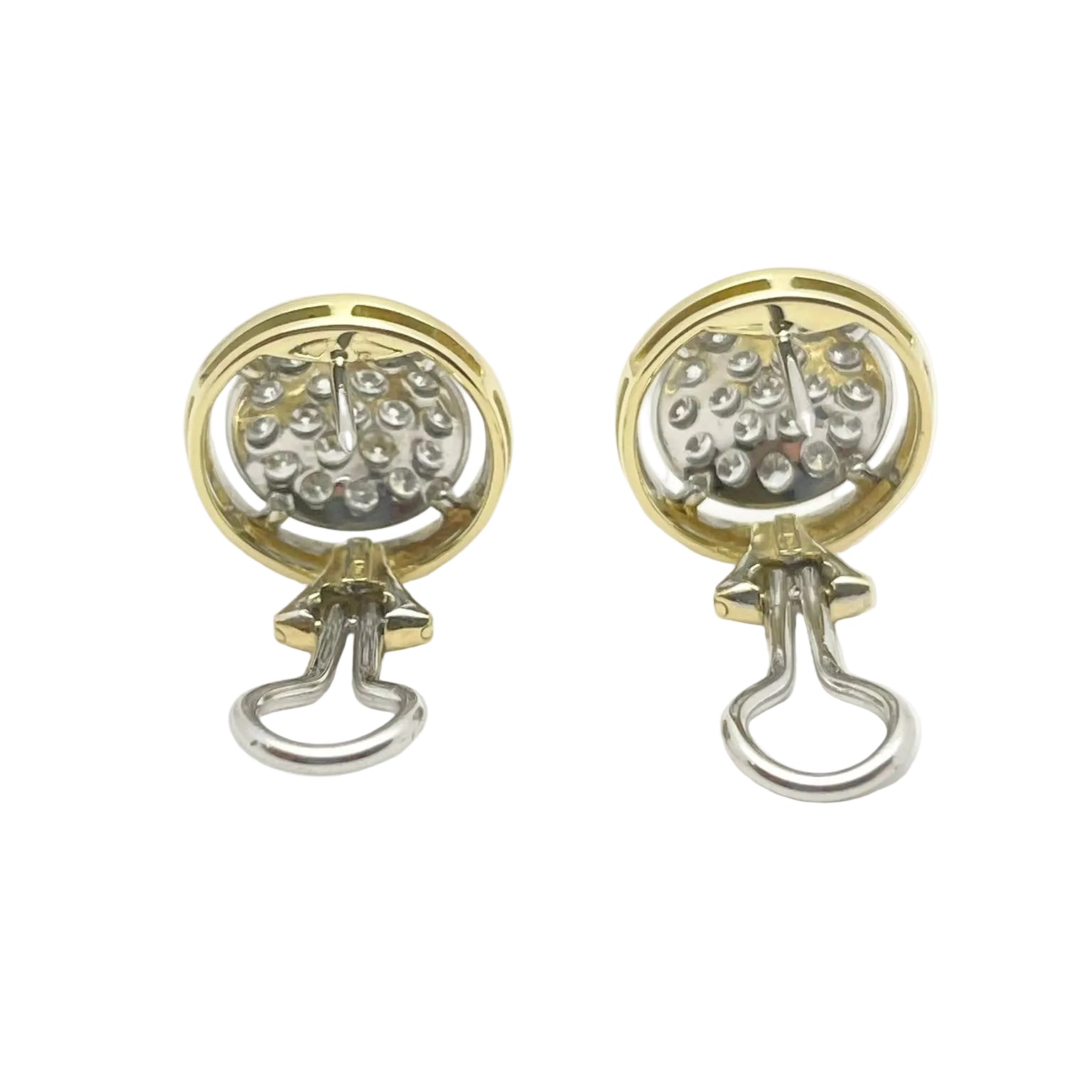 Parure en or blanc, or jaune et diamants
