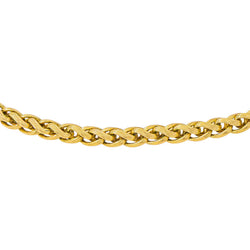 Collier Maille tressée Or jaune