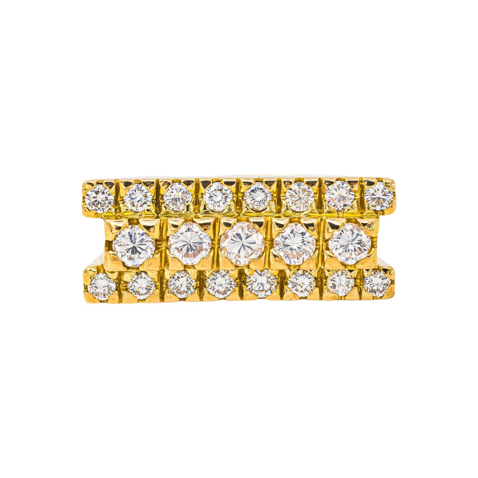 Bague Or jaune Diamant