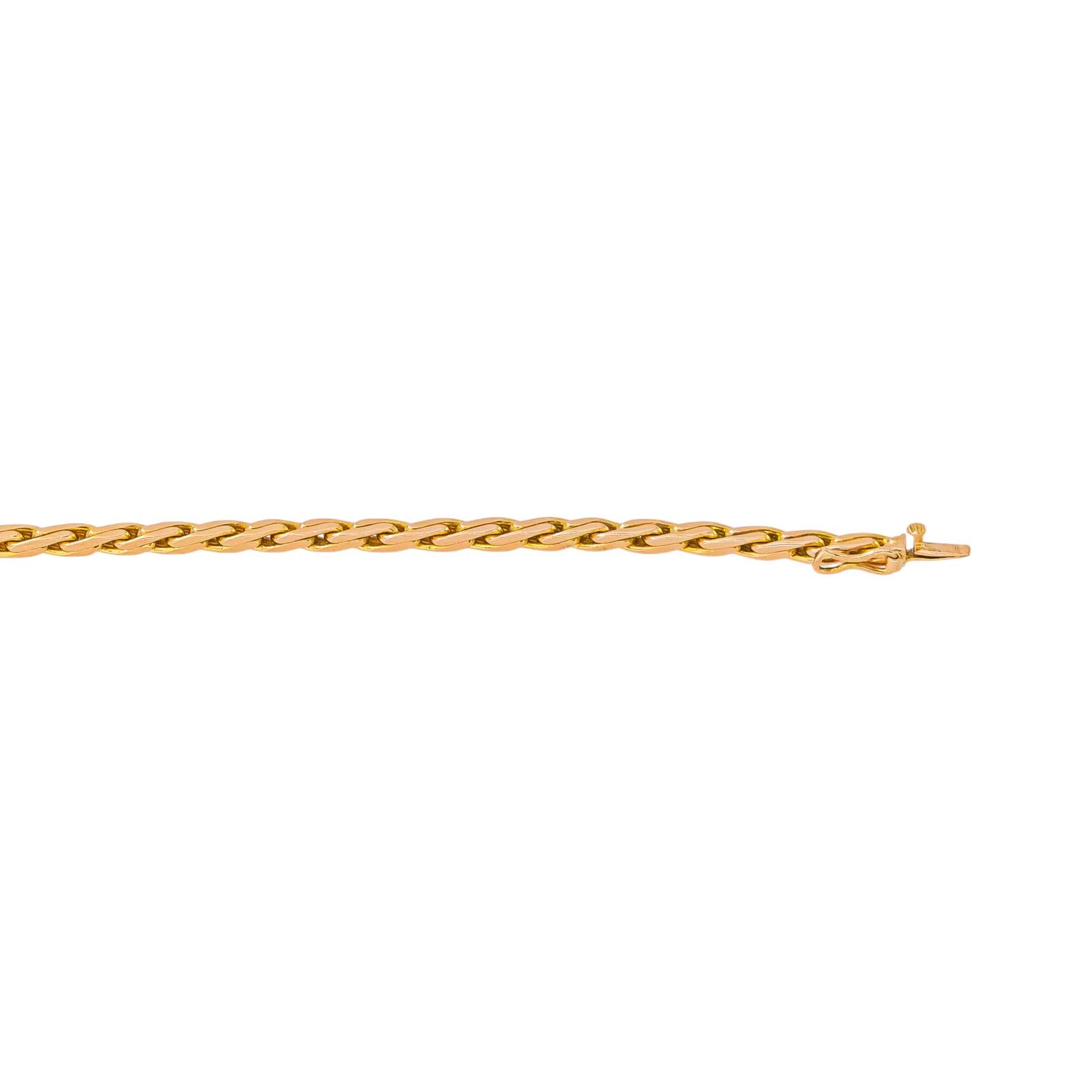 Collier Maille en or rose