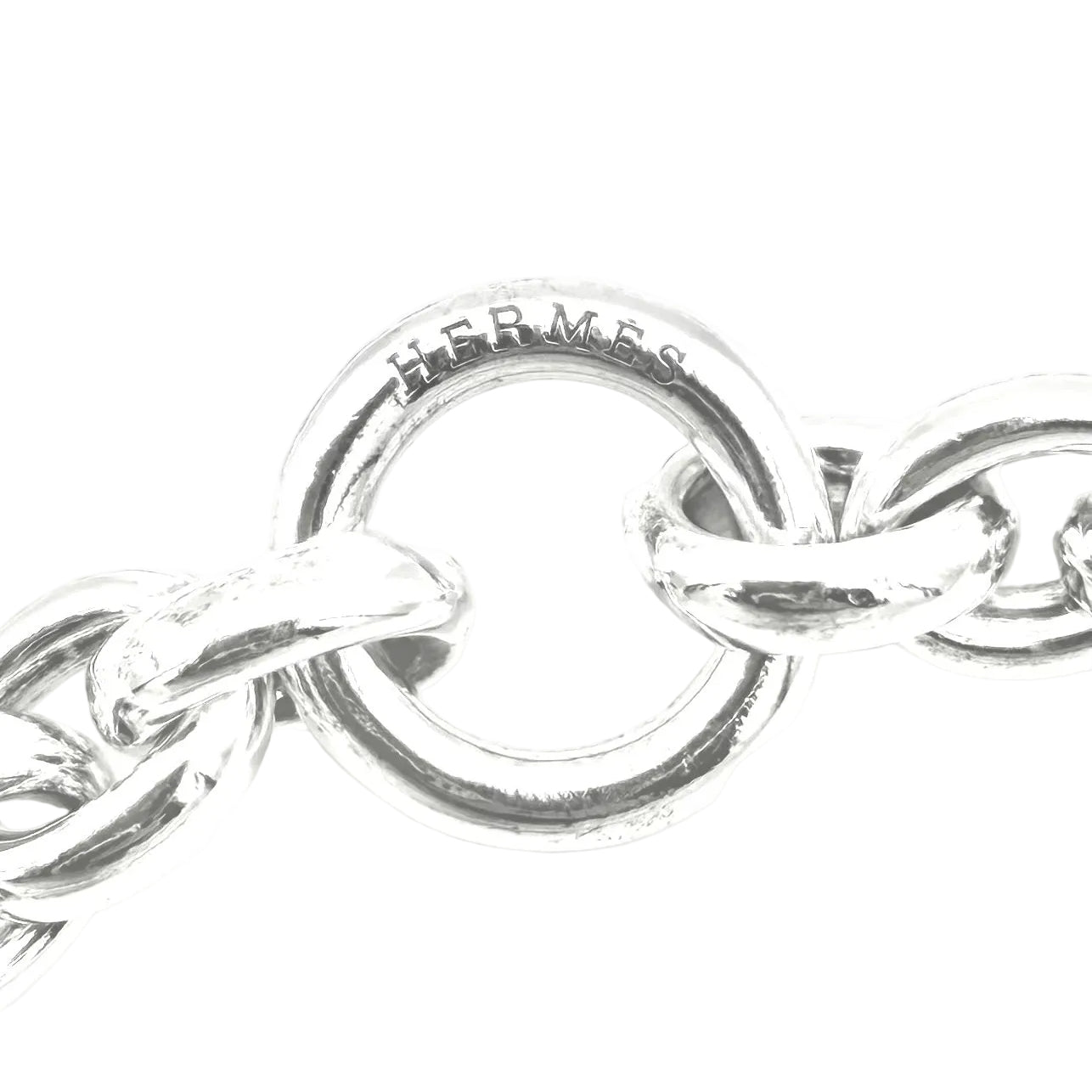 Collier Sautoir HERMÈS "Crescendo" en argent