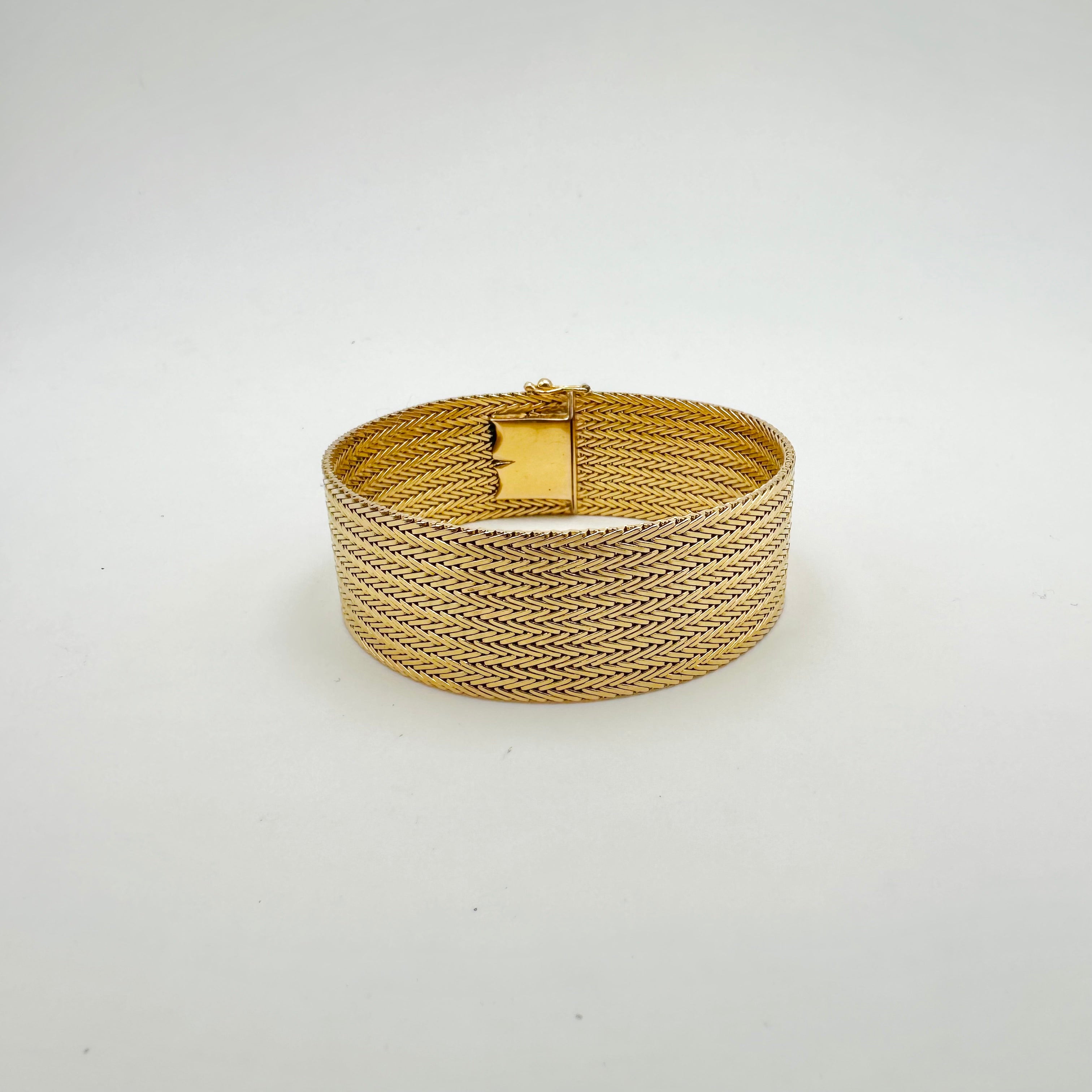 Bracelet Manchette en or jaune