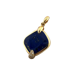 Pendentif POMELLATO en or jaune, lapis-lazuli et diamants