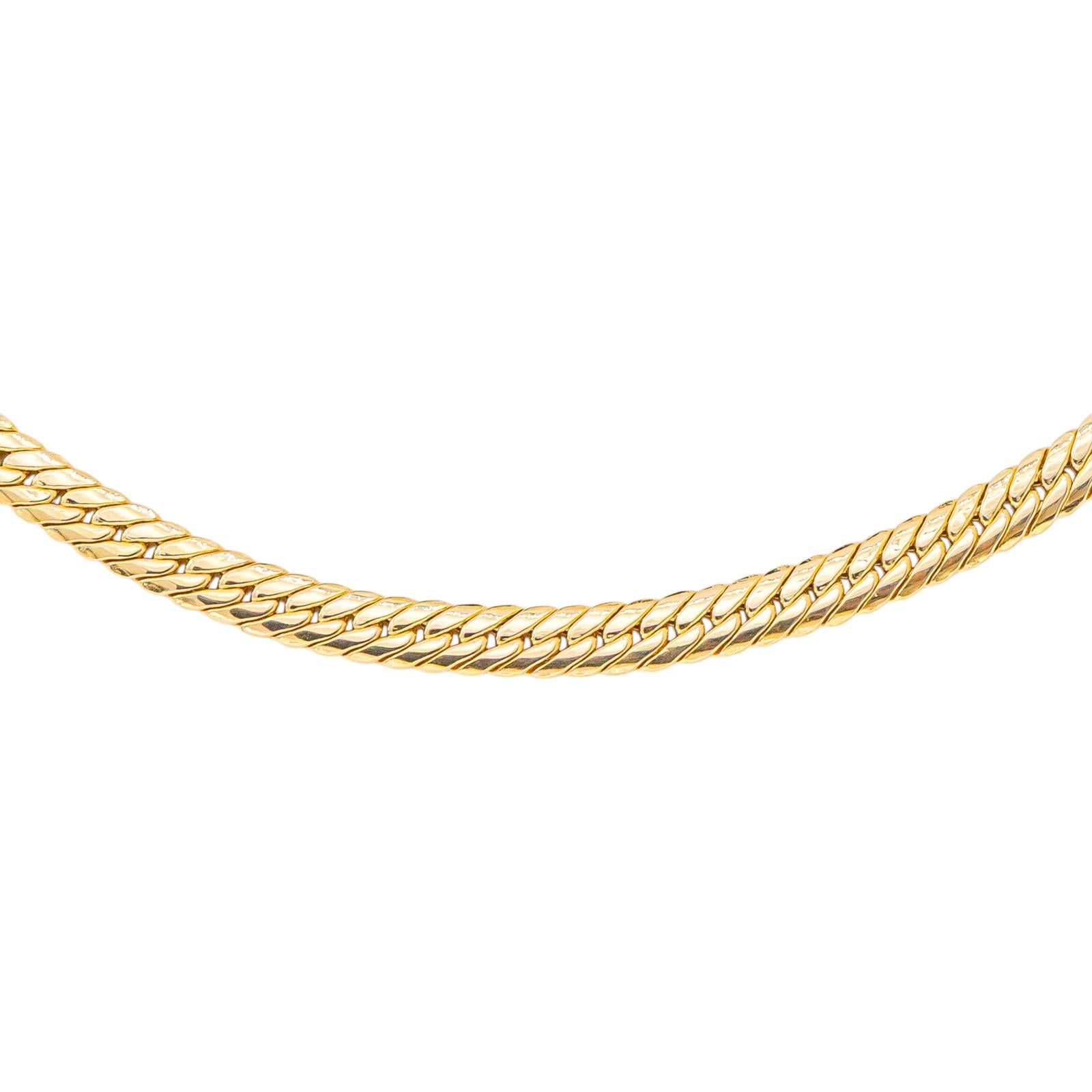 Collier Maille en or jaune