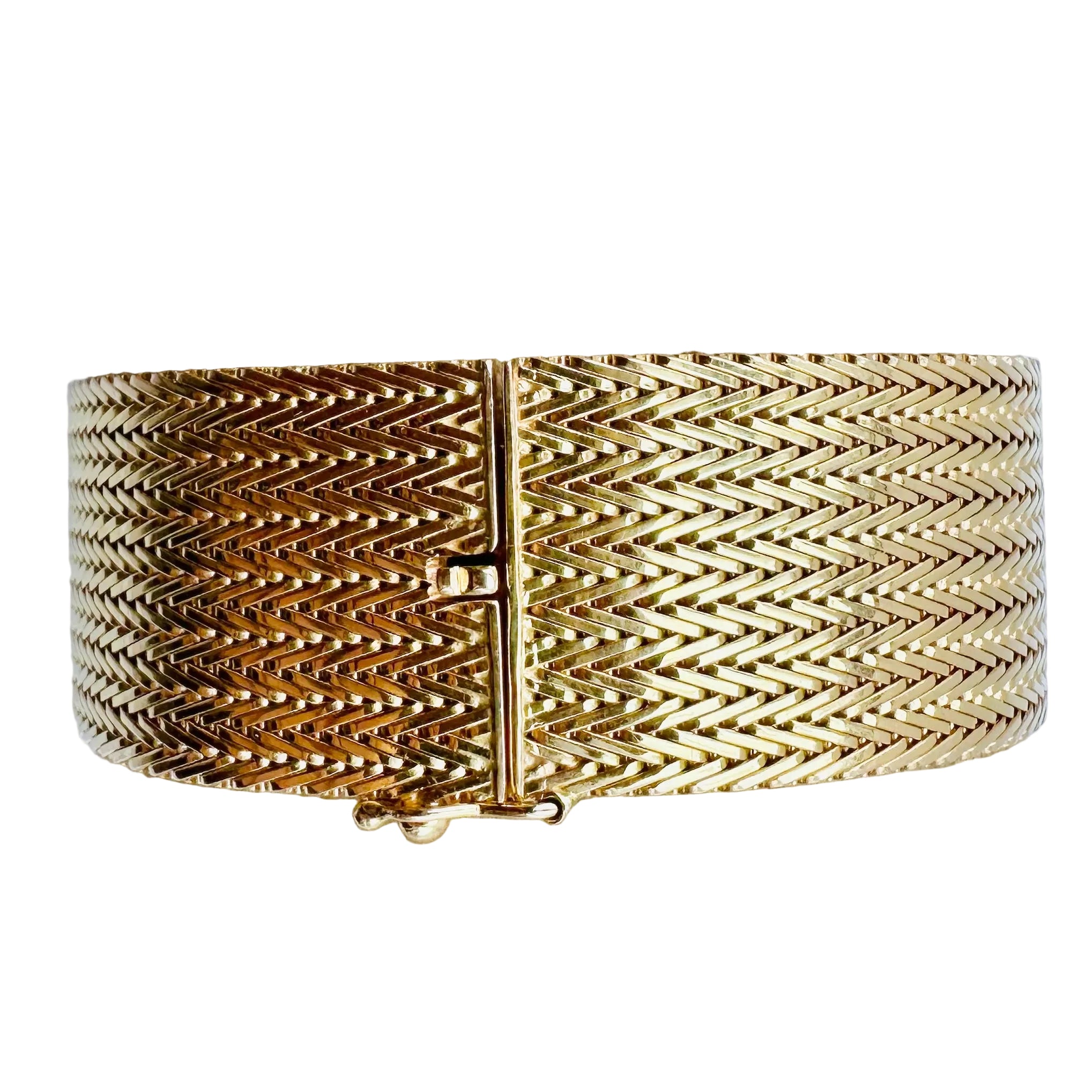 Bracelet Manchette en or jaune