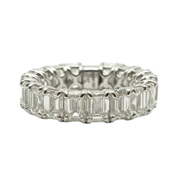 Bague Alliance "Eterné" en or blanc et diamants