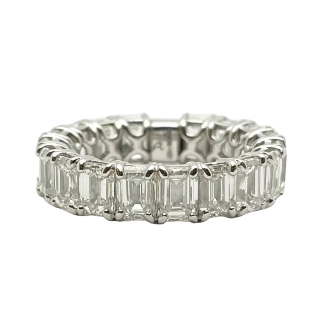 Bague Alliance "Eterné" en or blanc et diamants