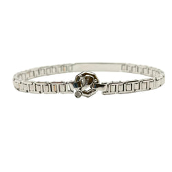 Bracelet Ligne BARAKA en or blanc et diamants