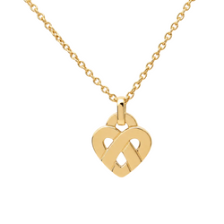 Collier Pendentif POIRAY "Entrelacé" PM en or jaune