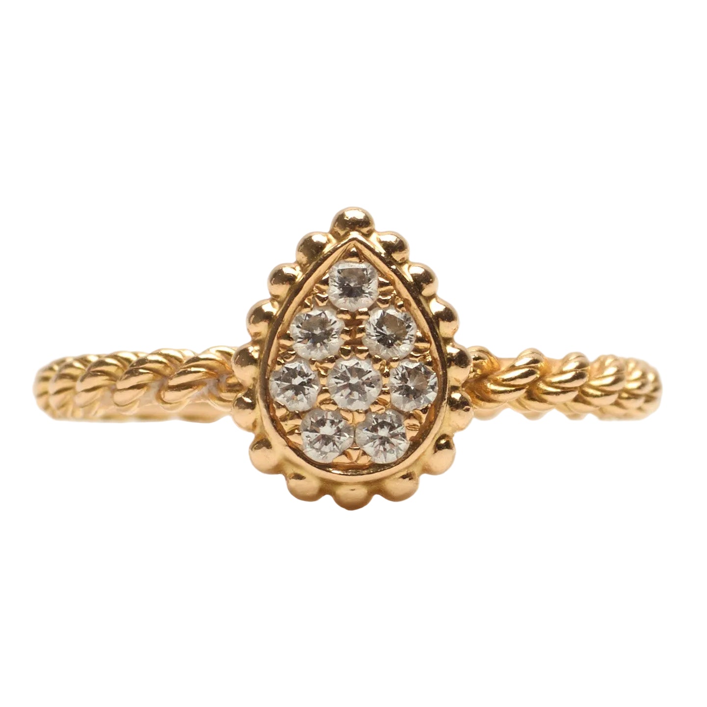 Bague BOUCHERON "Serpent Bohème" en or rose et diamants
