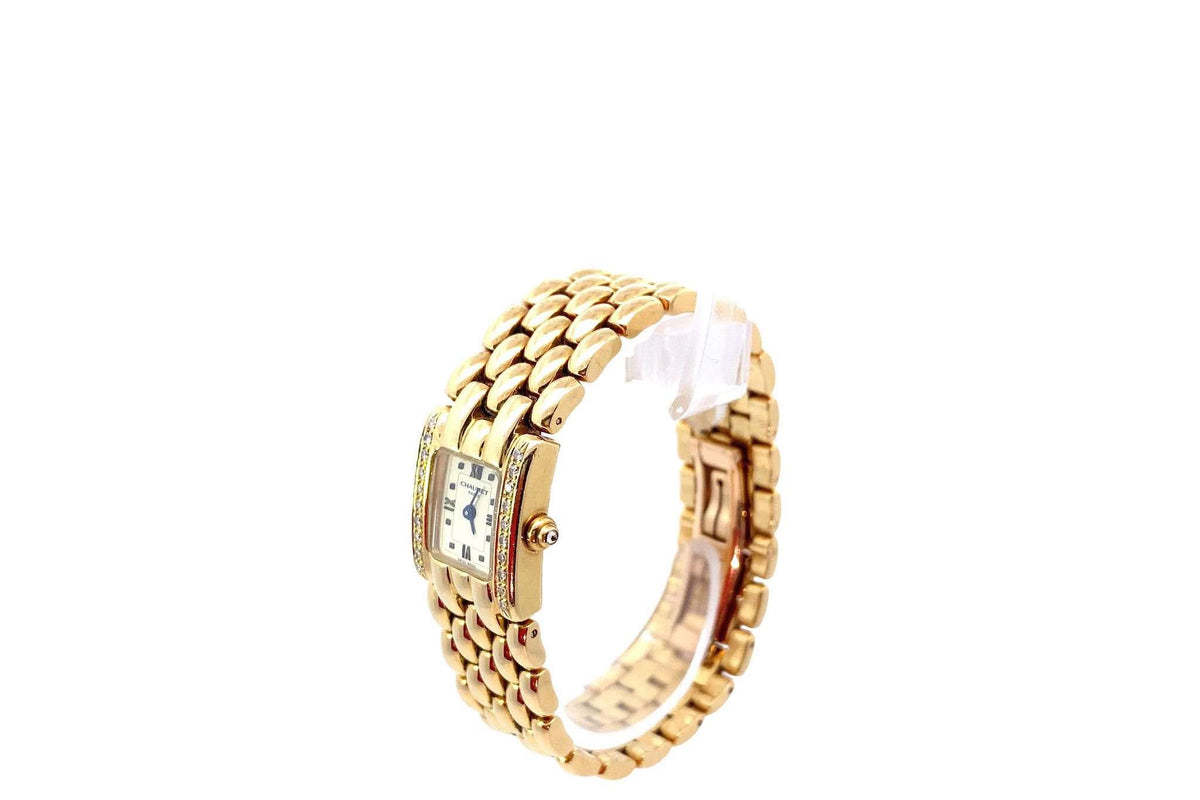 Montre Chaumet Khesis en or et diamants