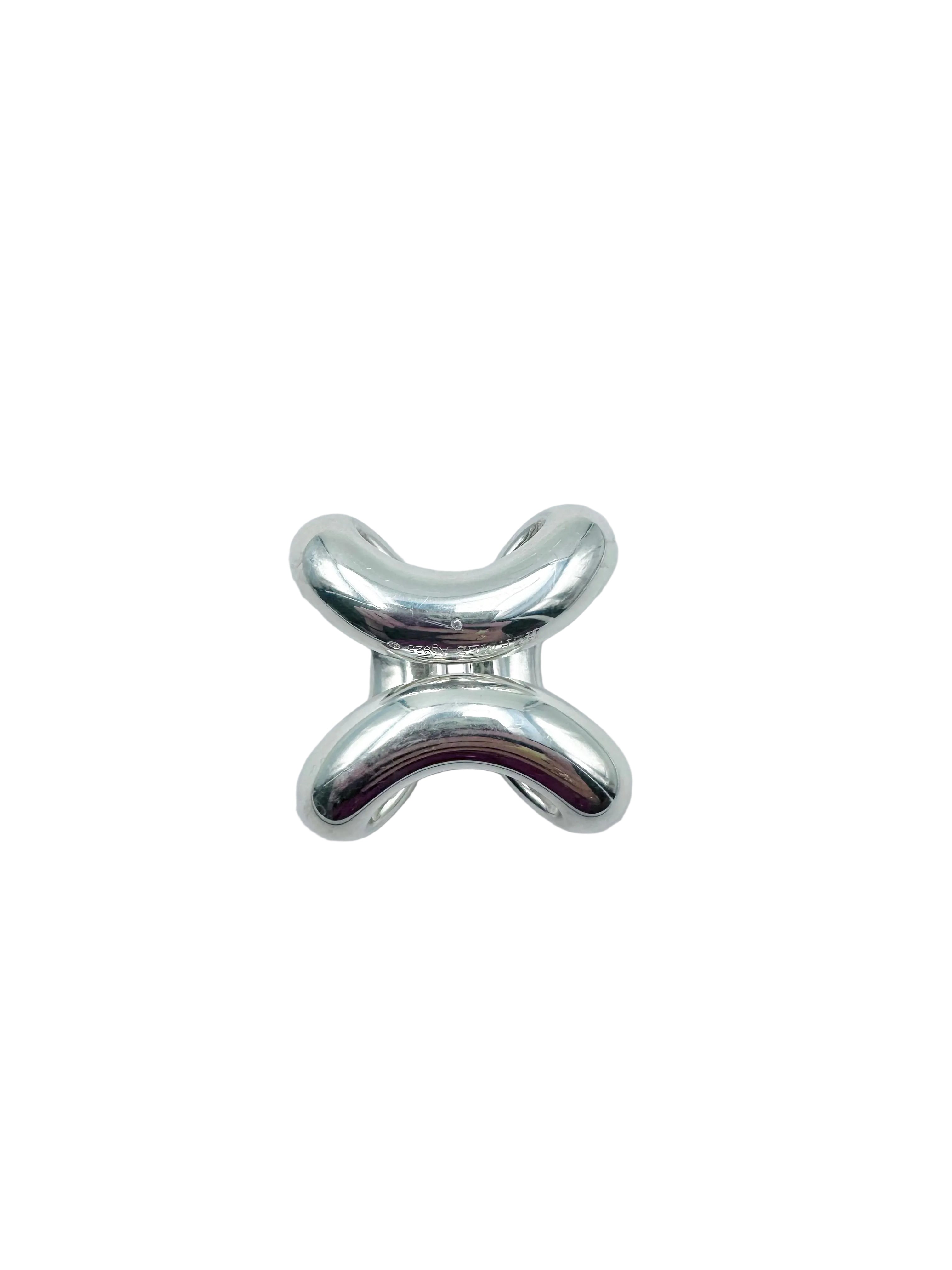 Collier Pendentif HERMÈS Lima en argent
