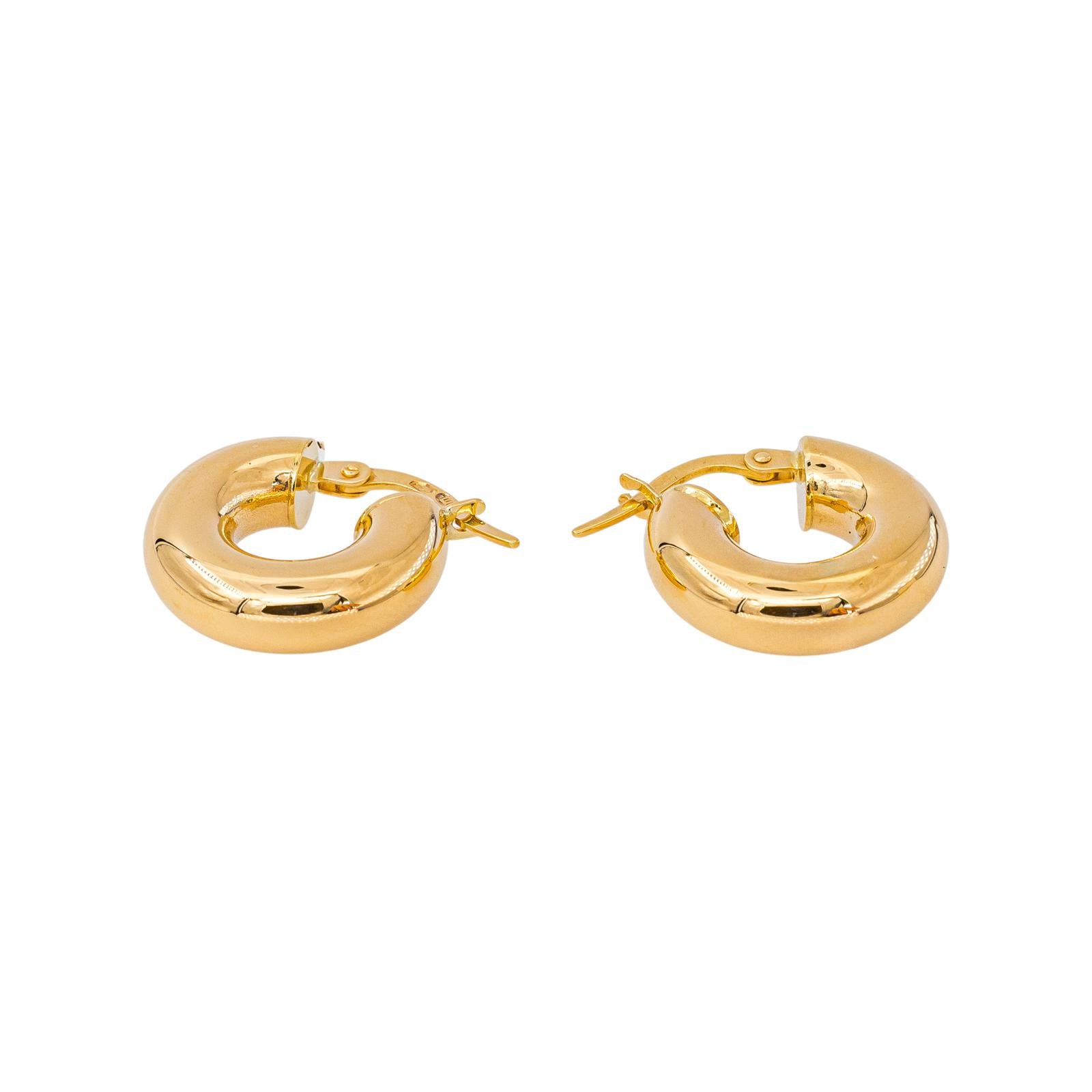 Boucles d'oreilles Créoles Or jaune