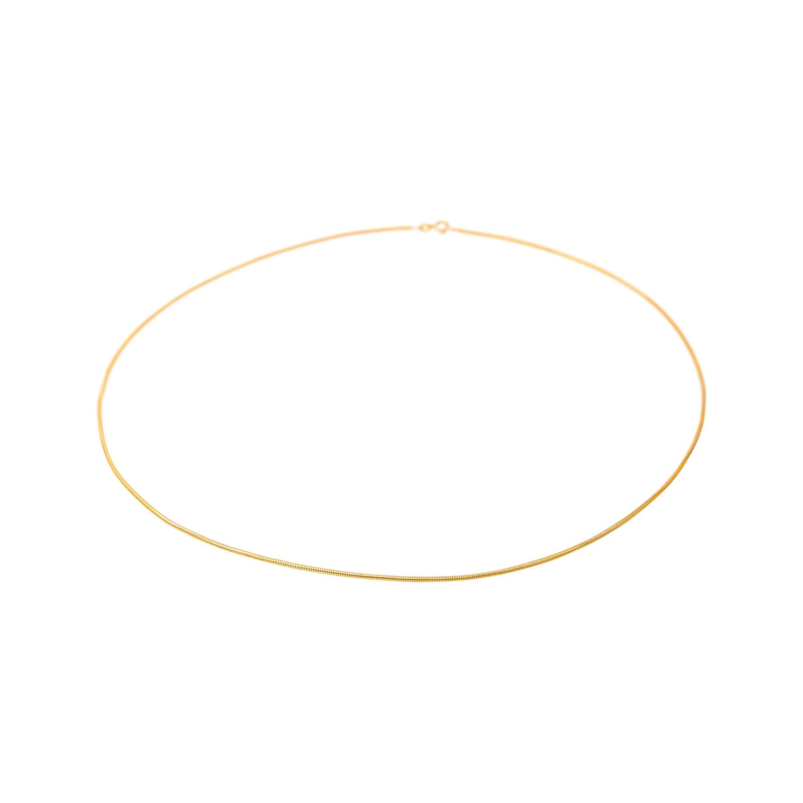 Collier Maille en or jaune