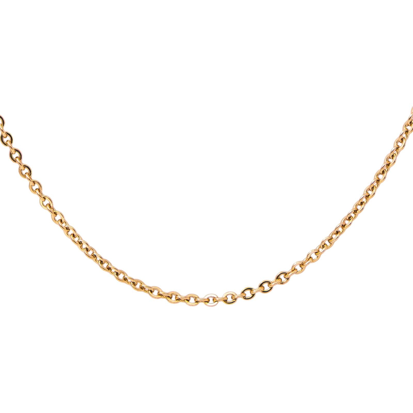 Collier Maille jaseron Or rose