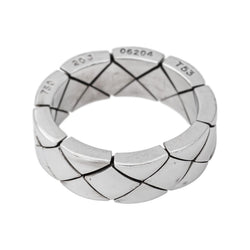 Chanel Bague Coco Crush Or blanc