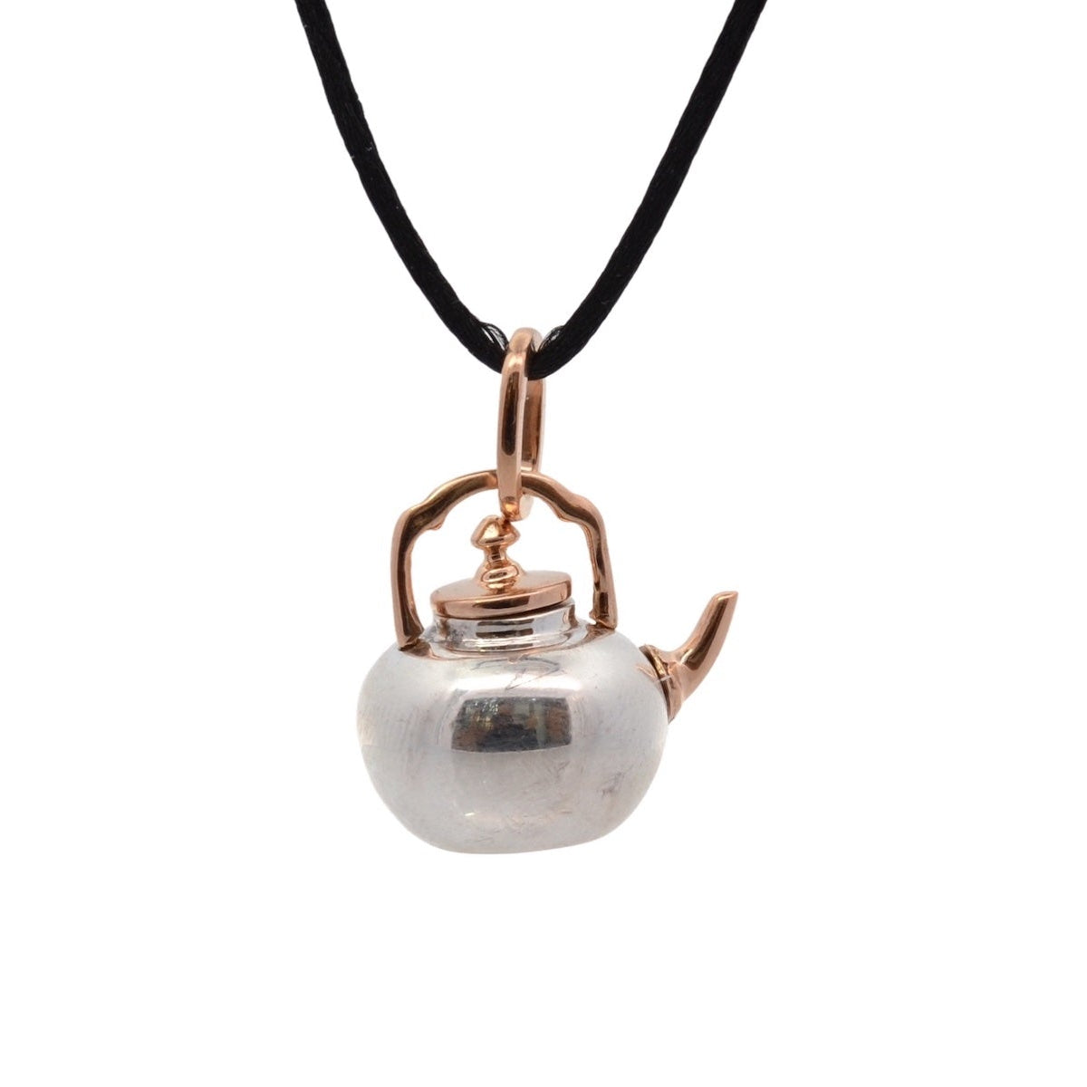 Pendentif Pomellato en or et argent