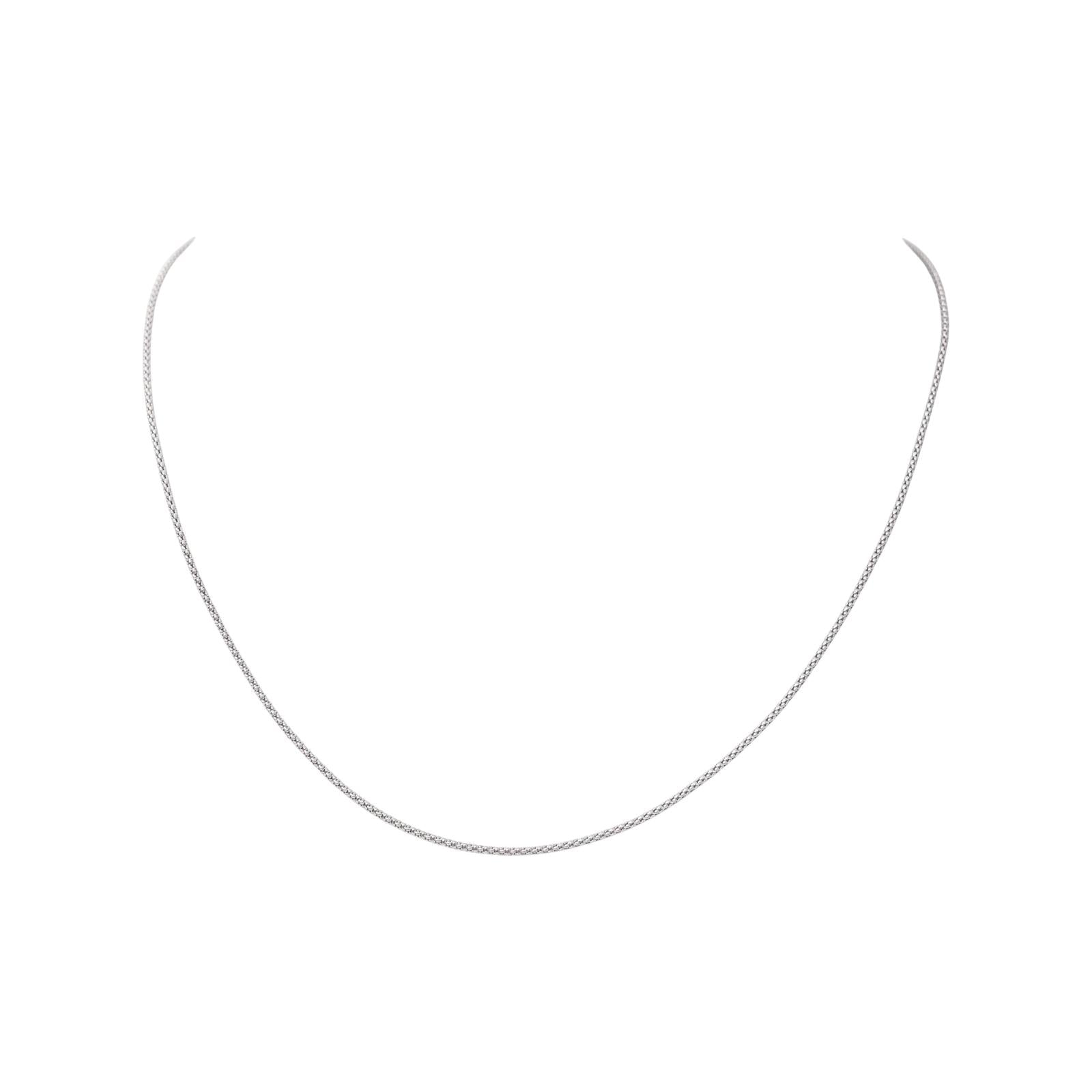 Collier Or blanc
