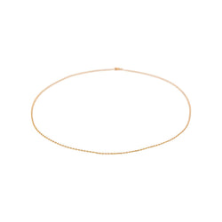 Collier Maille forçat Or jaune