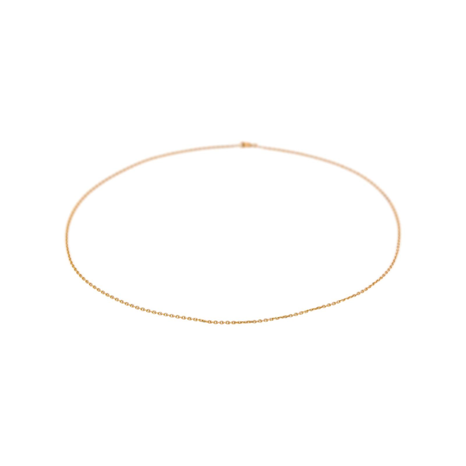 Collier Maille forçat Or jaune