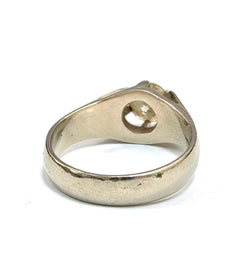 Bague Solitaire en or blanc et diamant