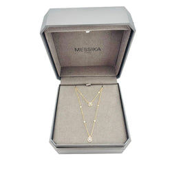 Collier Deux Rangs MESSIKA "My Twin" PM en or rose et diamants