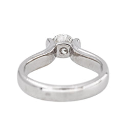 Bague Solitaire Or blanc Diamant