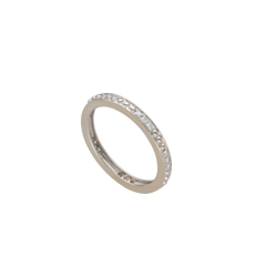 Bague Alliance MAUBOUSSIN en or blanc et diamants