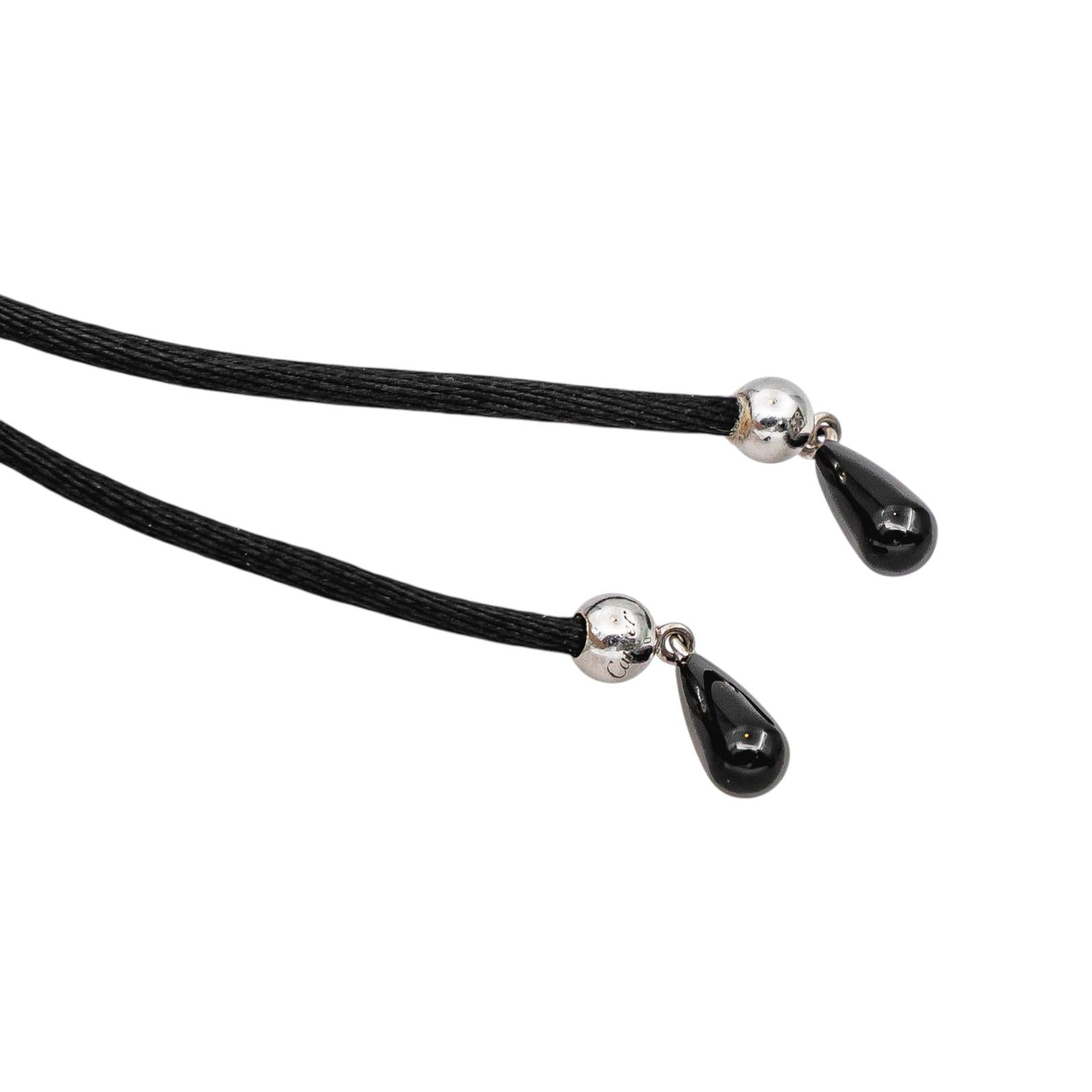 Cartier Collier Pelage Or blanc Diamant