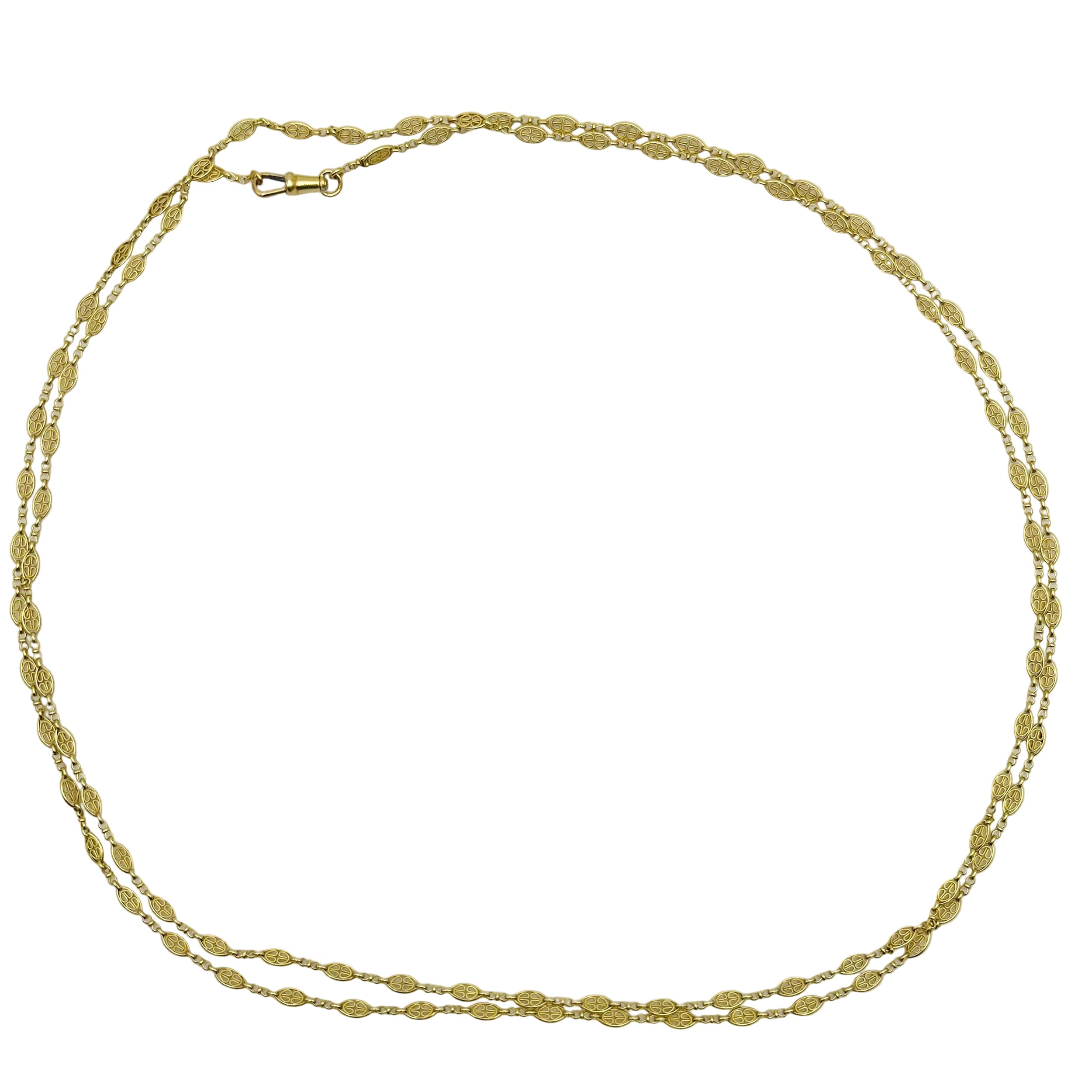 Collier Sautoir en or jaune