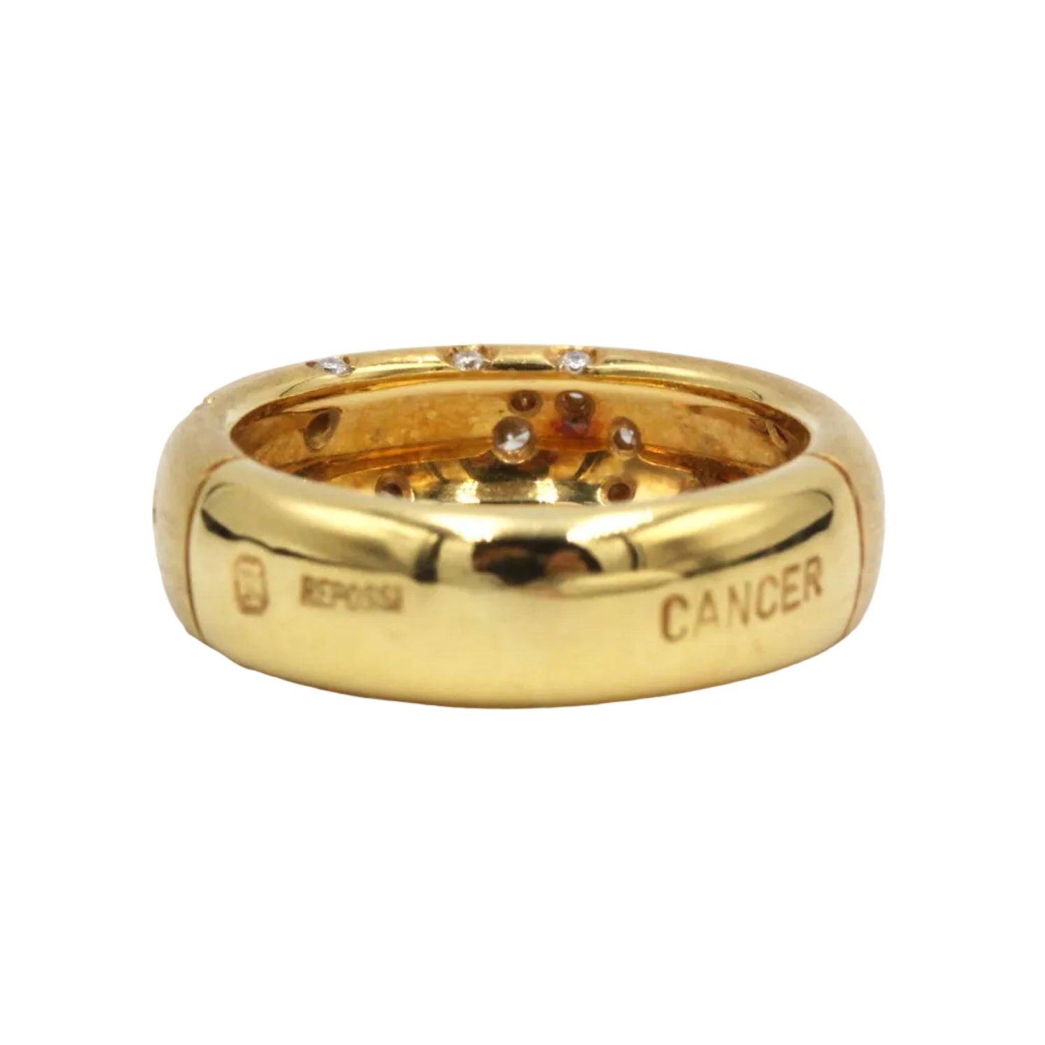 Bague Bandeau REPOSSI Astrale en or jaune et diamants