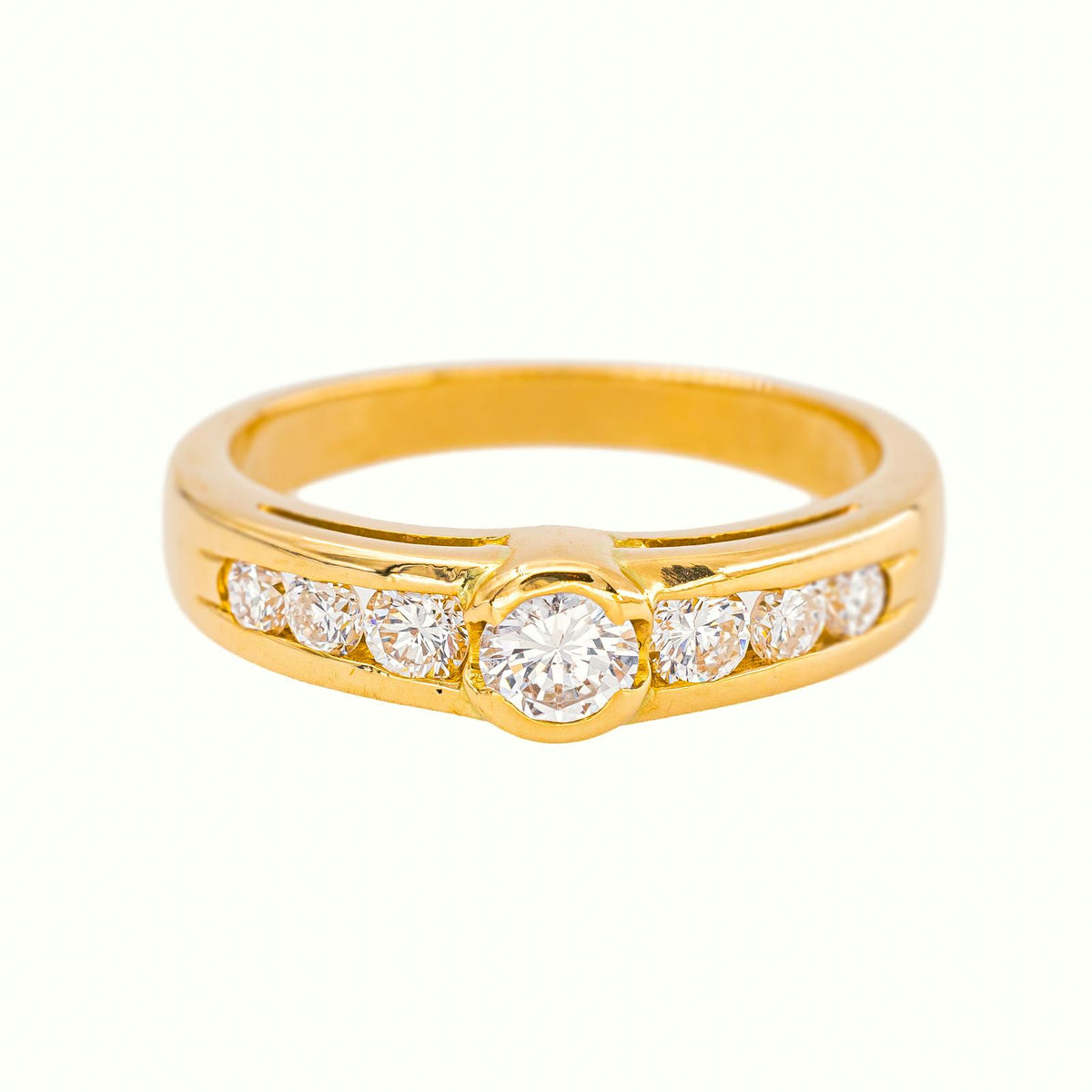 Bague Or jaune Diamant