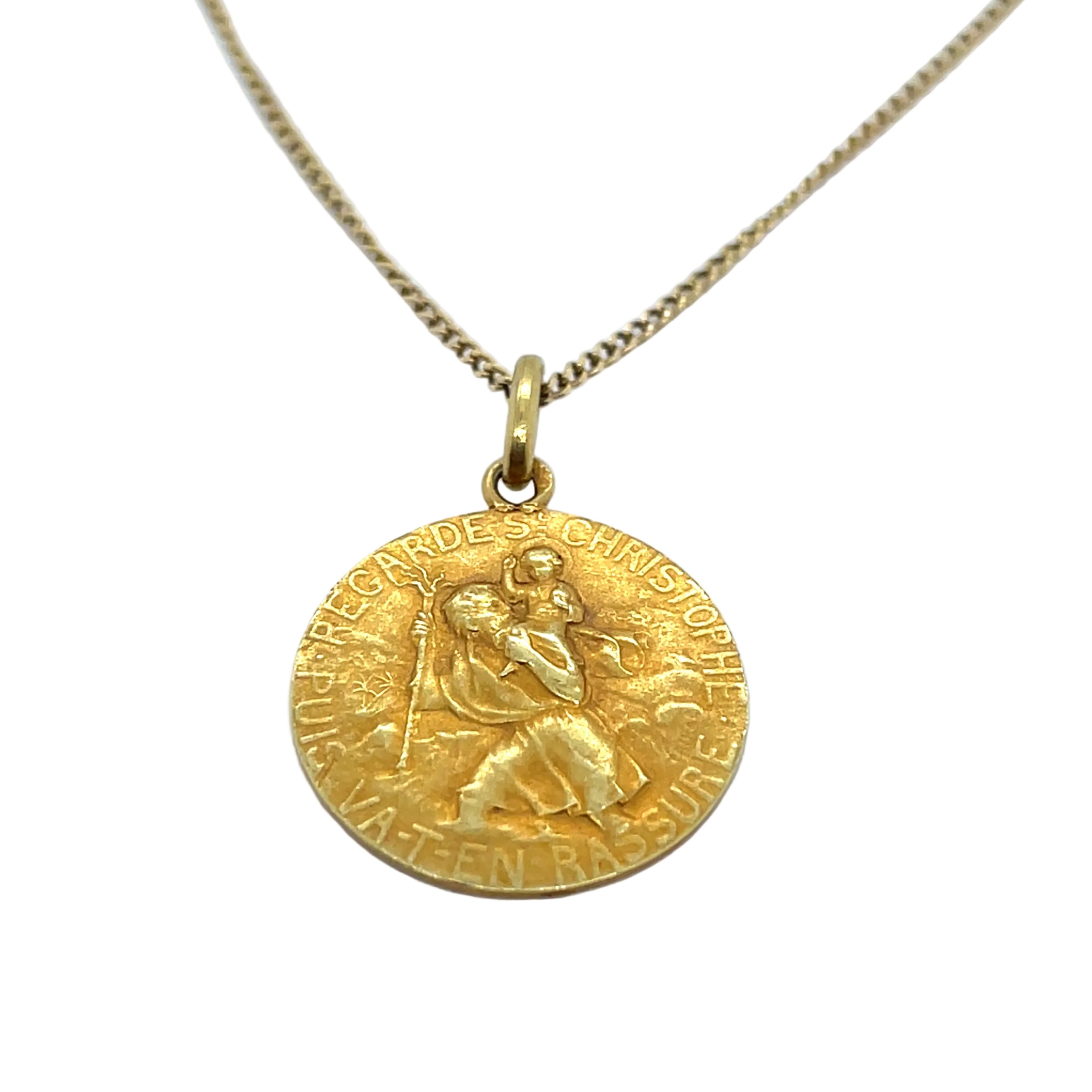 Médaille en or jaune